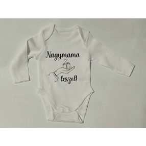 Baba bejelentő body Nagymama leszel