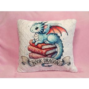 Könyvmoly párna sárkányos Könyvmoly párna sárkányos