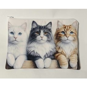 Cica mintás neszesszer neszi Cica mintás neszesszer neszi